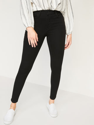 High-Waisted Rockstar Super-Skinny Jeans For Women