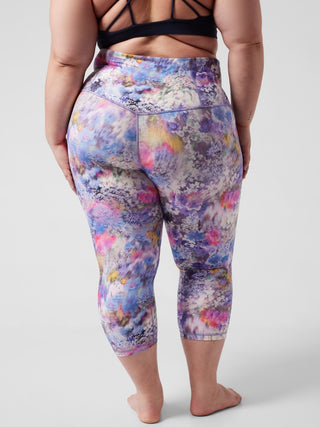 ATH ULTRA HIGH RISE ELATION PRINTED CAPRI Renewed Bloom Chrome B