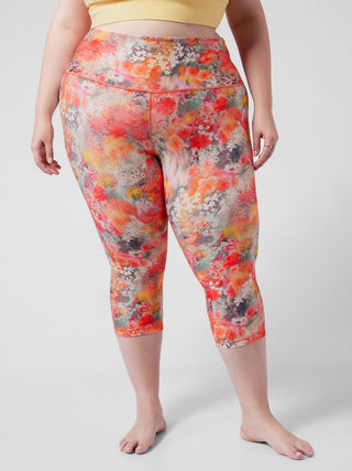 ATH ULTRA HIGH RISE ELATION PRINTED CAPRI Renewed Bloom Spring P