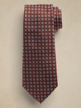 Micro Dot Silk Tie