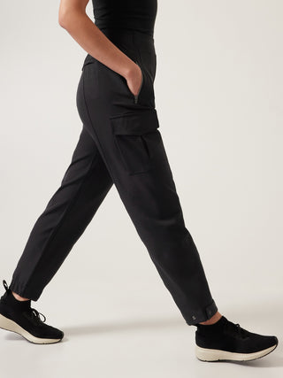 Jogger Talle Alto Estilo Cargo