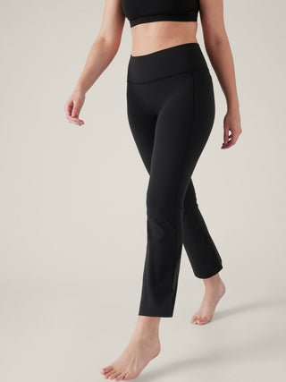 Leggings De Pierna Recta Negro