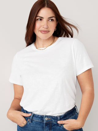 Camiseta Básica Cuello Redondo Blanco