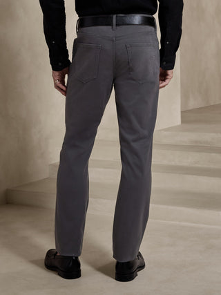 Pantalón Corte Slim con Bolsillos, Gris