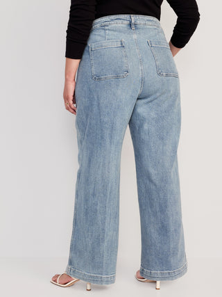 Jeans Talle Alto Wide Leg