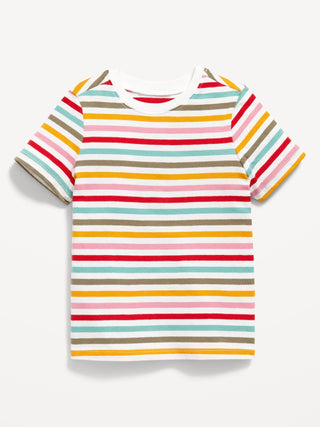 Camiseta Cuello Redondo Estampado, Niña