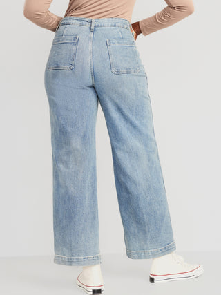 Jeans Talle Alto Wide Leg