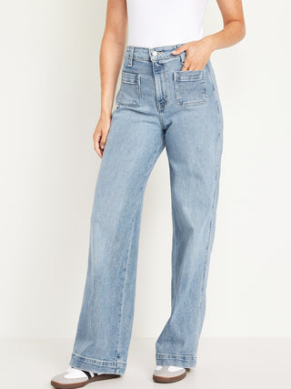 Jeans Talle Alto Wide Leg