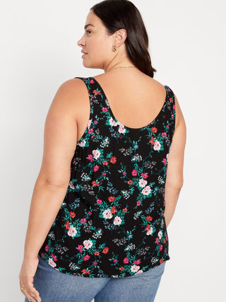 Top de Tirantes con Estampado Floral