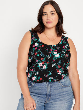 Top de Tirantes con Estampado Floral