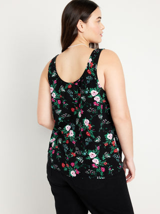 Top de Tirantes con Estampado Floral