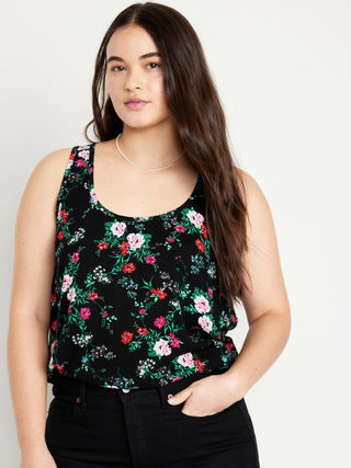 Top de Tirantes con Estampado Floral