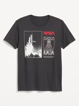 Camiseta Cuello Redondo Gráfico NASA , Hombre