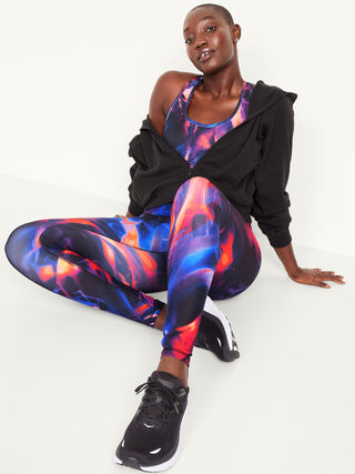 Leggings de Talle Alto Estampado Multicolor