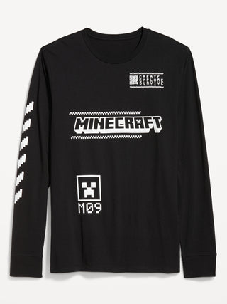 Camiseta de Manga Larga Gráfica Minecraft™, Hombre