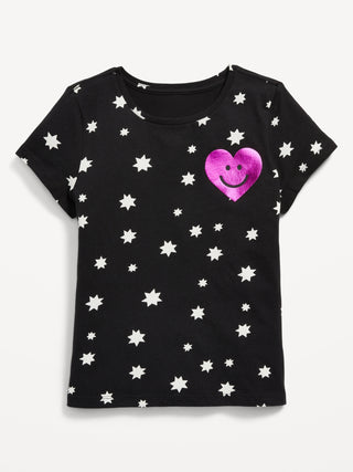 Camiseta con Gráfico Estampado, Niña