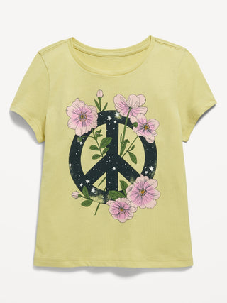 Camiseta con Gráfico Estampado, Niña