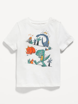 Camiseta Manga Corta con Gráfico, Niño