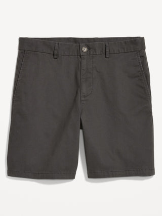 Short Chino con Bolsillos, Gris Oscuro