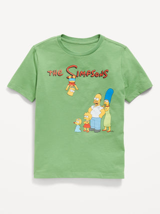 Camiseta Manga Corta Unisex Gráfico The Simpsons™, Niño