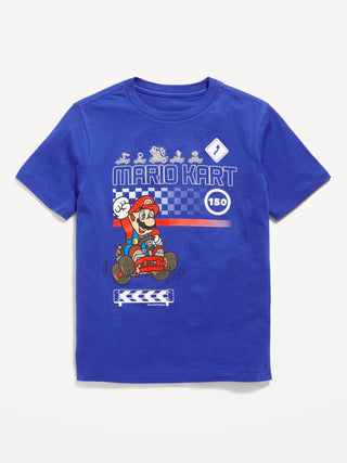 Camiseta Manga Corta Gráfica de Super Mario™ ,Niño