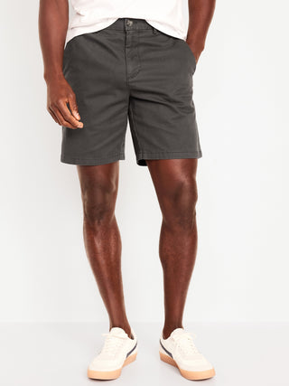 Short Chino con Bolsillos, Gris Oscuro