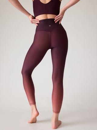 Leggings Talle Alto con Degradado Largo 7/8