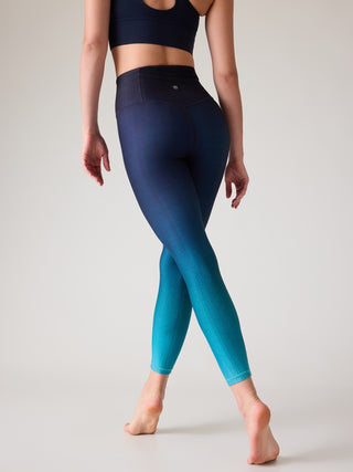 Leggings Talle Alto con Degradado Largo 7/8