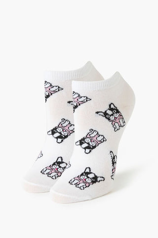 Calcetines Tobilleros para cachorros Boston Terrier