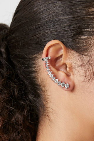 Ear Cuffs con Diamantes de Imitación